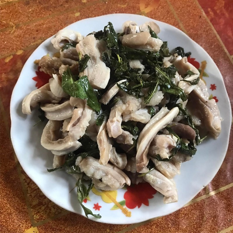 BAO TỬ HẤP RAU RĂM