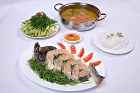 LẨU CÁ TẦM MĂNG CHUA