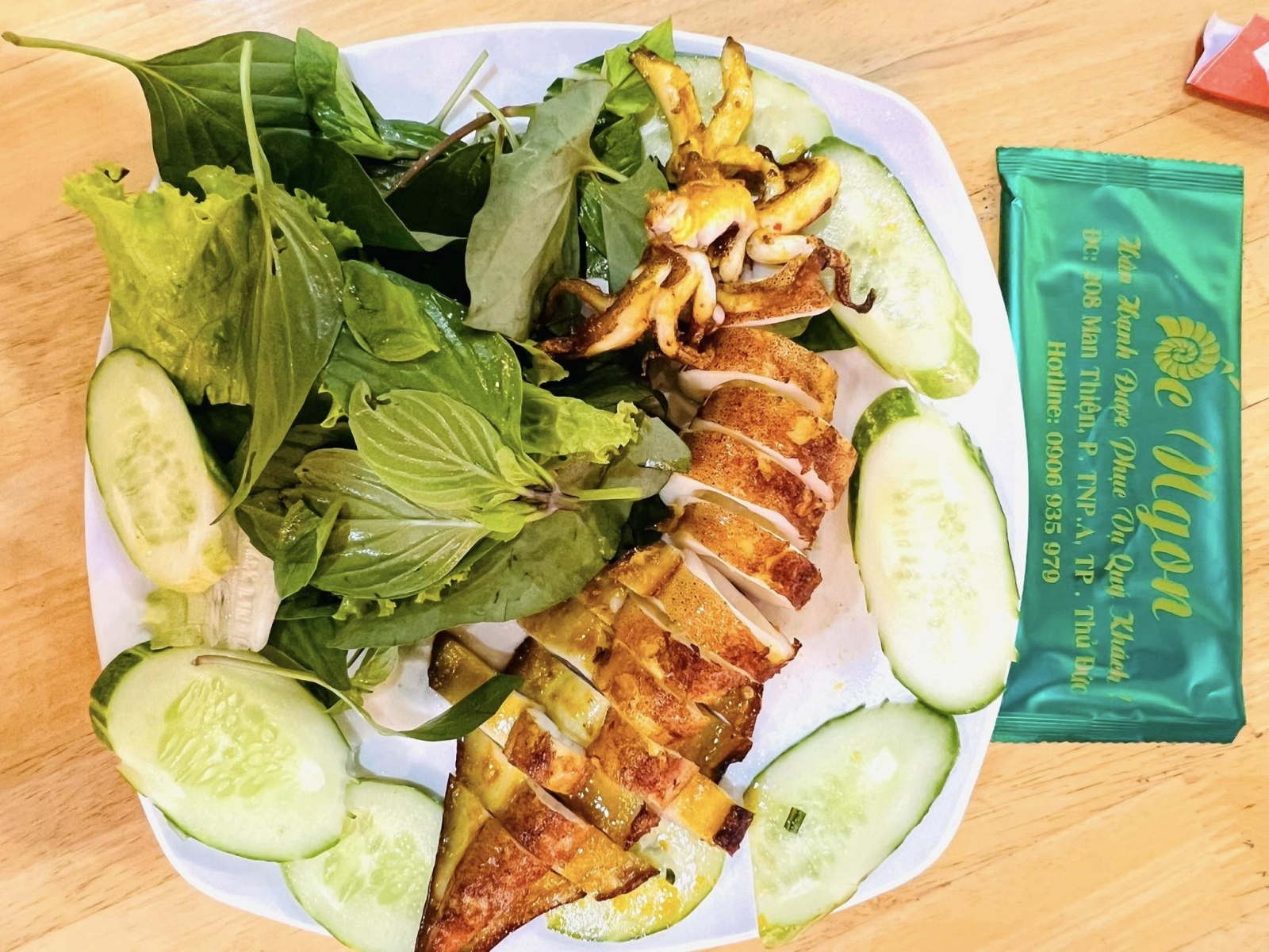 MỰC NƯỚNG SA TẾ 